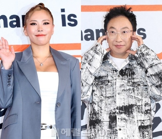 가비, 박명수/사진=민선유 기자