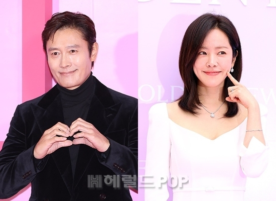 배우 이병헌, 한지민/사진=민선유 기자