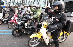 'We deliver democracy'