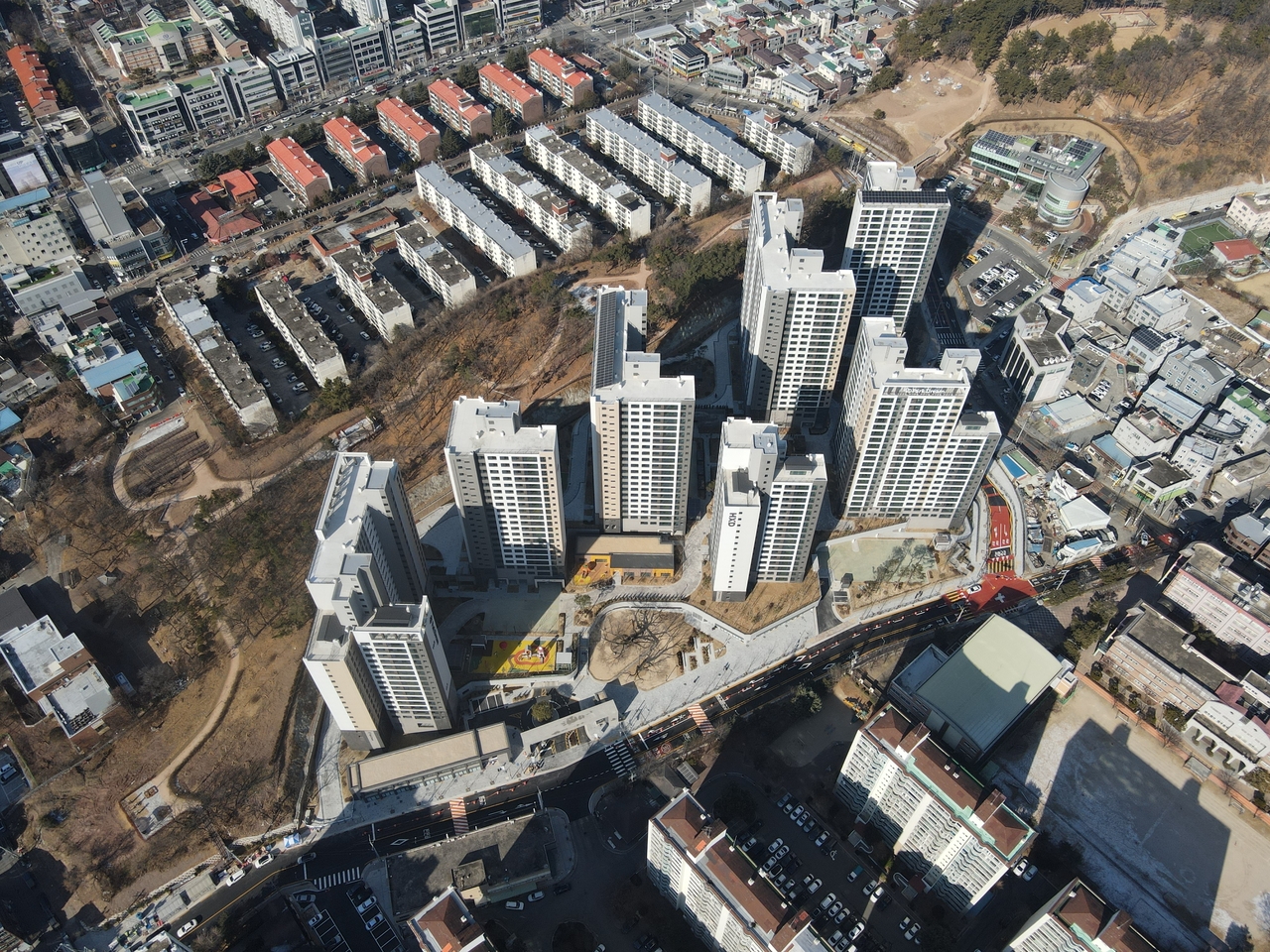 ‘화성파크드림 구수산공원’ 단지 전경.[HXD화성개발 제공]