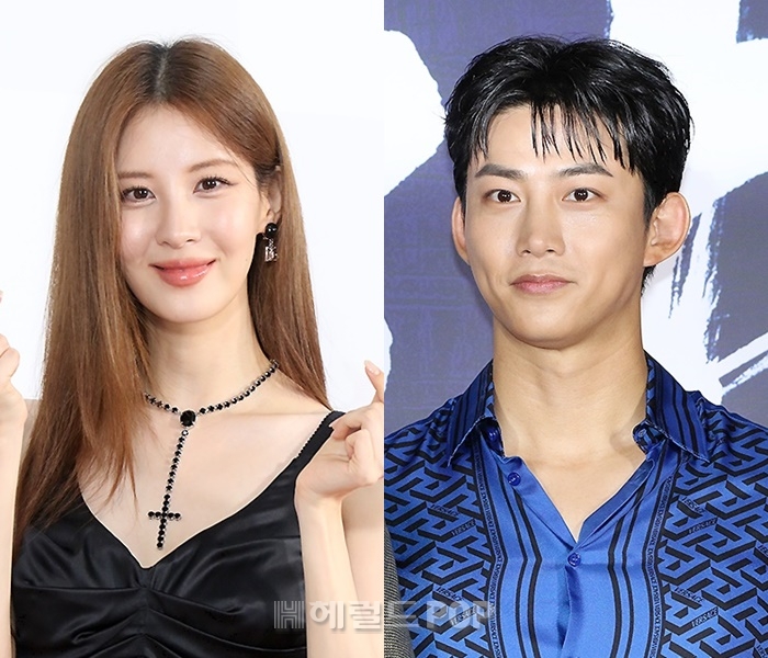 서현, 옥택연/사진=민선유 기자