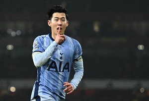 Son Heung-min scores in North London derby loss