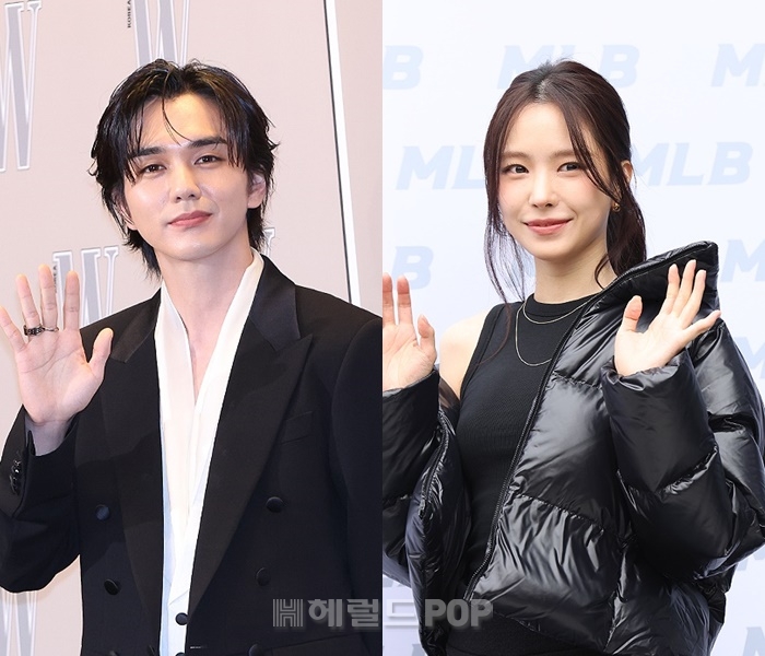 유승호, 손나은/사진=민선유 기자