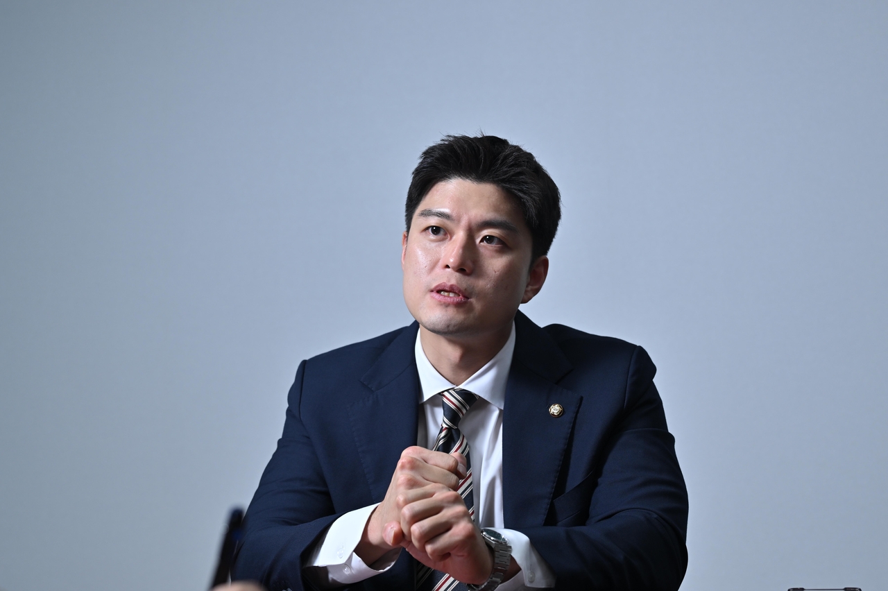 김용태 국민의힘 의원이 6일 오후 서울 여의도 국회 의원회관에서 헤럴드경제와 인터뷰를 하고 있다. 임세준 기자