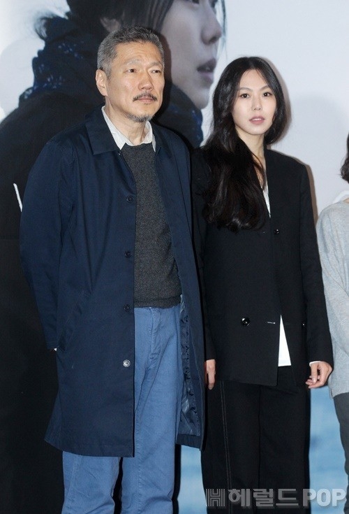 홍상수 감독, 김민희/사진=헤럴드POP DB