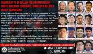 US sanctions 2 individuals, 4 entities to target NK IT worker network