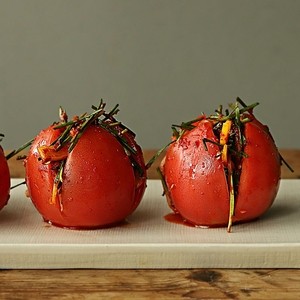 Tomato kimchi recipe