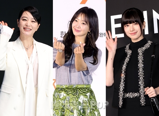 배우 김혜수, 김희선, 수지/사진=민선유 기자