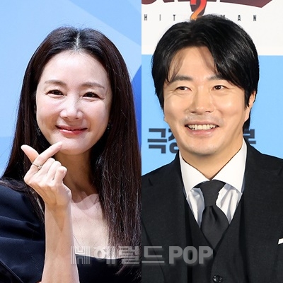 최지우, 권상우/사진=민선유 기자