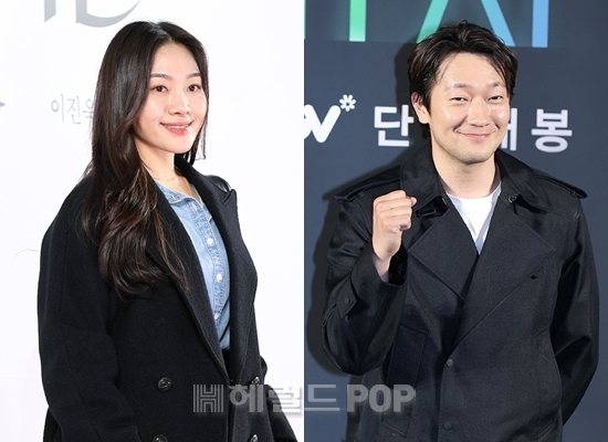 배우 최희서, 손석구/사진=민선유 기자