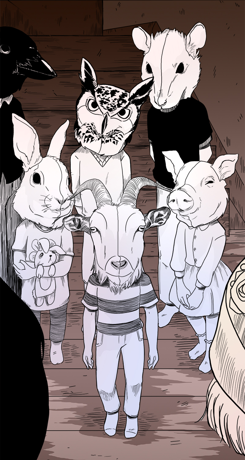 Artwork of "Stagtown" (Naver Webtoon)