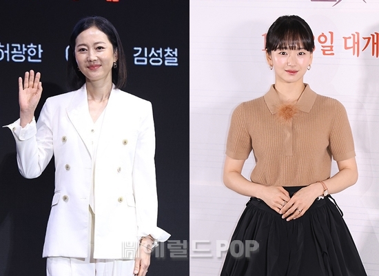 배우 염정아, 원진아/사진=민선유 기자