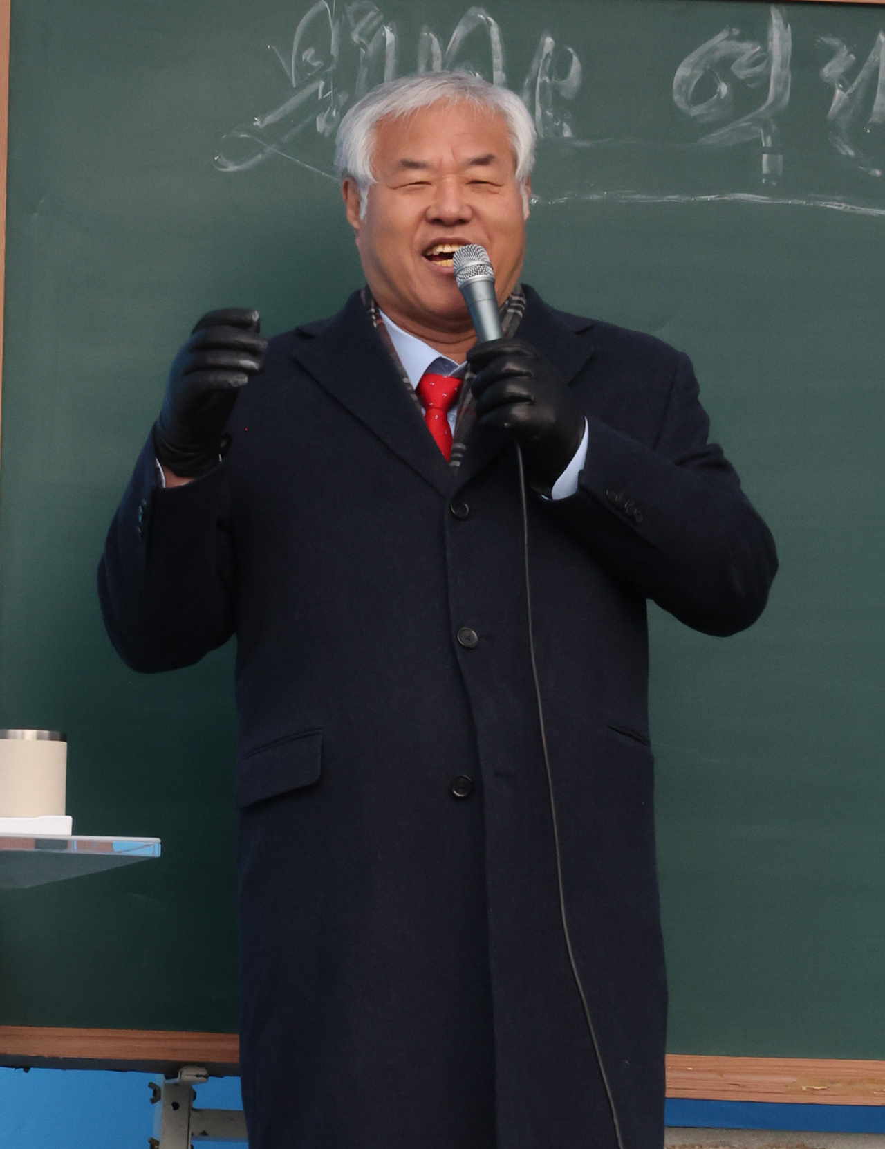 Pastor Jeon Kwang-hoon of  Sarang Jeil Church (Yonhap)
