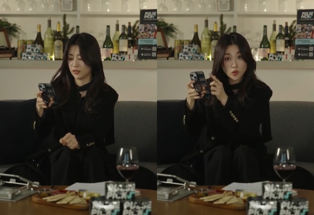 박하선 채널 라이브 방송 캡처