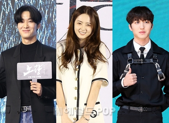 배우 장률, 고아라, 찬희/사진=헤럴드POP DB