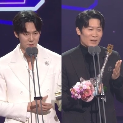 유연석, 진선규/사진=2024 SBS 연예대상