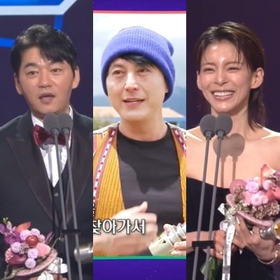김승수, 류수영, 정혜인/사진=‘2024 SBS 연예대상’ 방송화면 캡처