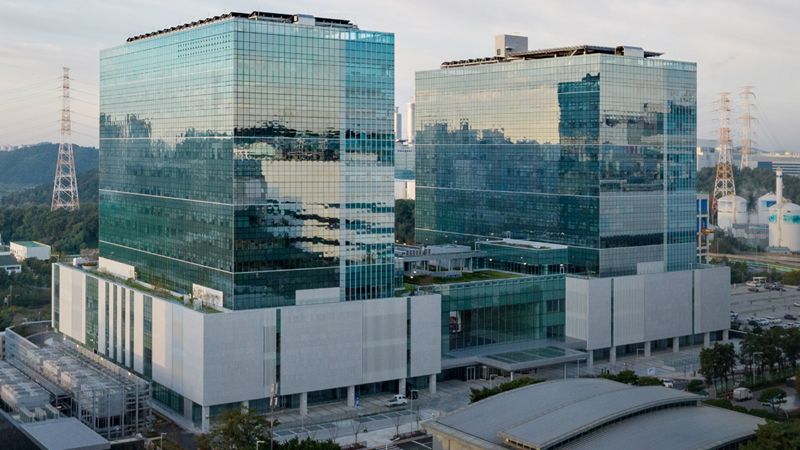 A panoramic view of Samsung Display Research, the newly built headquarters of Samsung Display Co. in Giheug, south of Seoul. (Samsung Display Co.)
