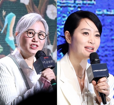 김은숙 작가, 김혜수/사진=헤럴드POP DB