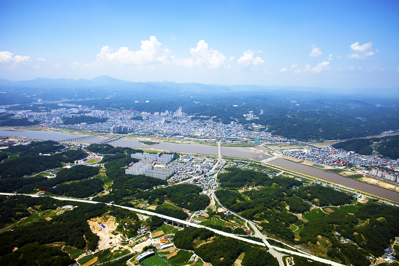 안동 시내 전경(안동시 제공)