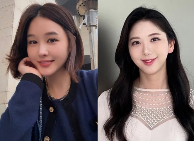 박은지(왼쪽)과 고(故) 오요안나. [인스타그램 갈무리]