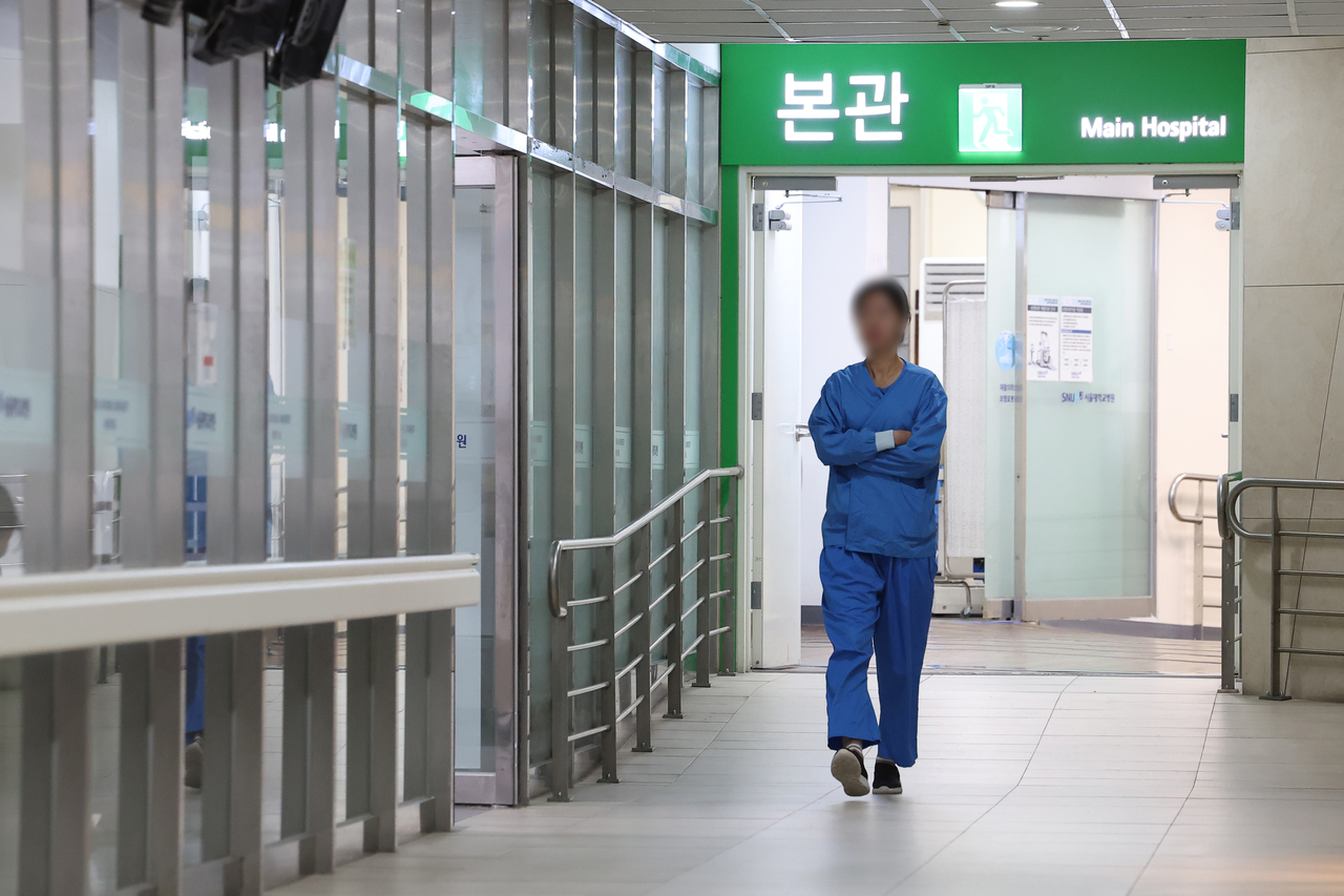 서울 한 대형병원 모습. [연합]