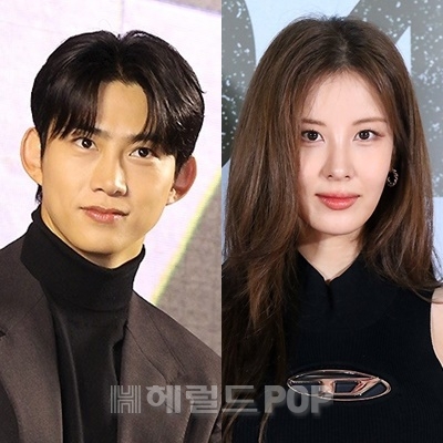 옥택연, 서현/사진=민선유 기자