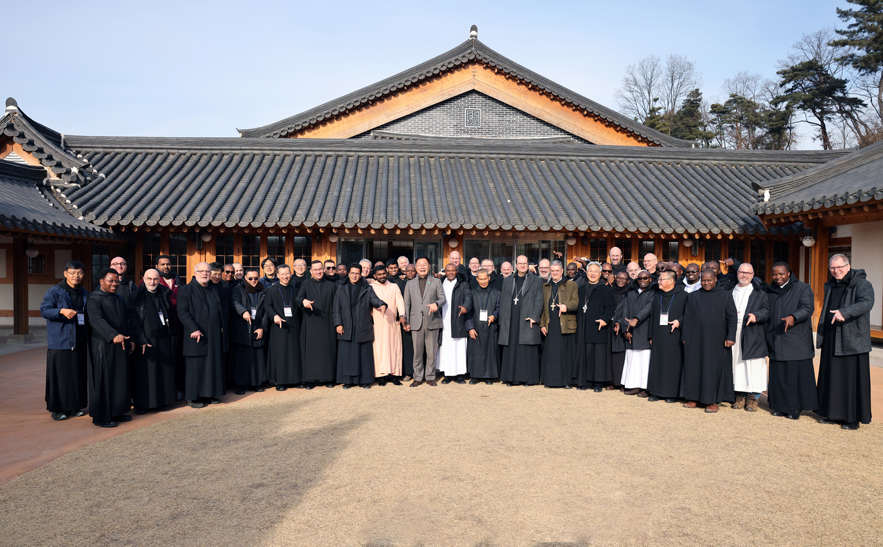 성 베네딕도회 오틸리엔 연합회 제23차 총회가 경북 칠곡에서 열렸다.[칠곡군 제공]