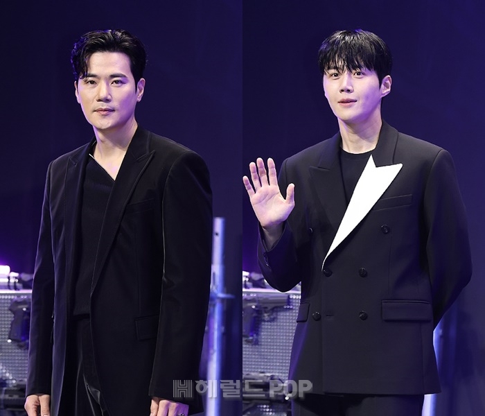 김강우, 김선호/사진=민선유 기자