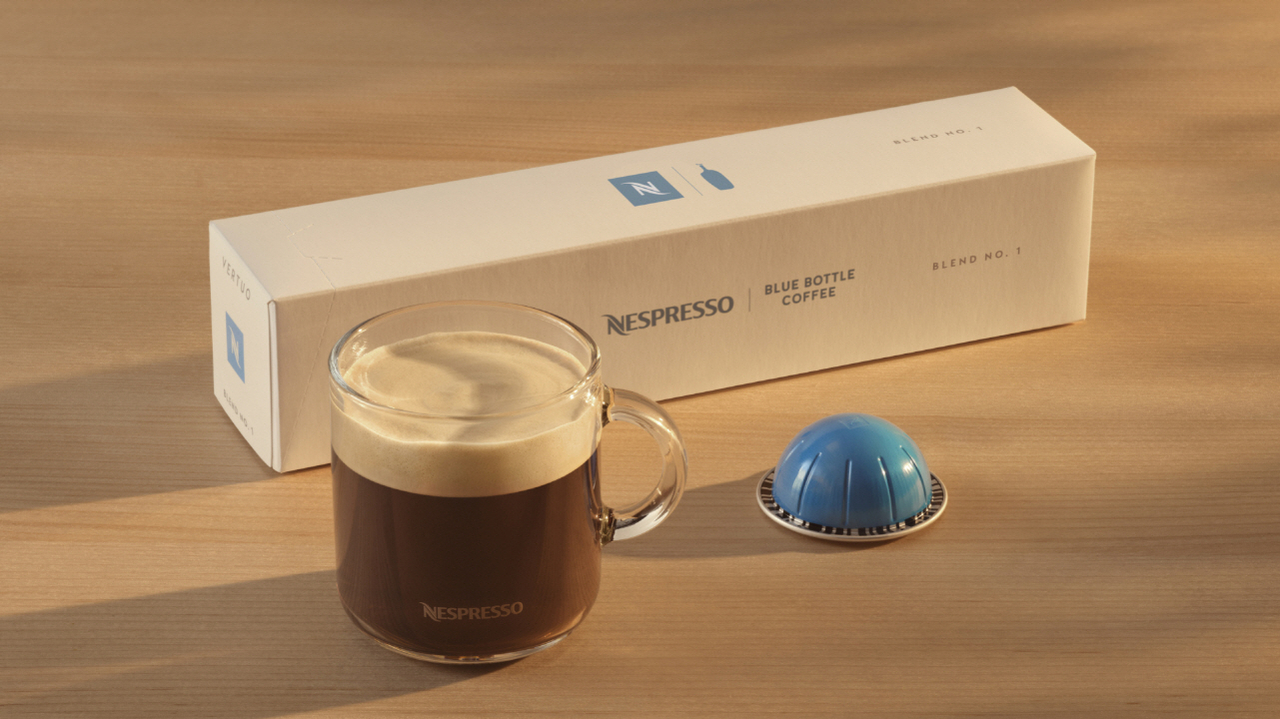 "Nespresso ra mắt 'Blue Bottle Blend No.1' với một lần chạm"