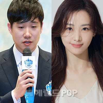 배성재, 김다영 아나운서/사진=헤럴드POP DB, SNS