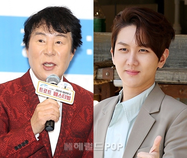 故 송대관, 김수찬/사진=민선유기자