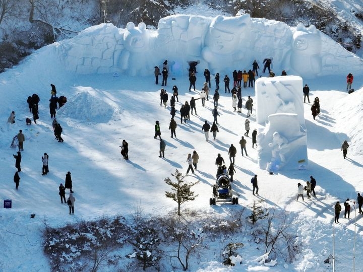 Taebaeksan Snow Festival (Taebaek City)