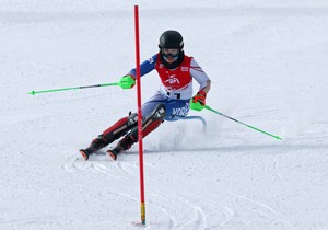Gim So-hui wins silver in women's alpine skiing slalom at Winter Asiad