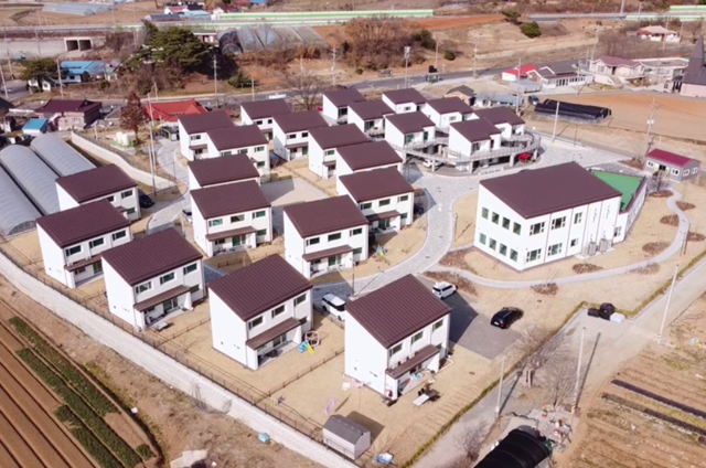 충남 서천에 들어선 농촌보금자리주택 단지 전경. 이 단지에 29세대 71명이 거주하고 있다. [농림축산식품부 제공]