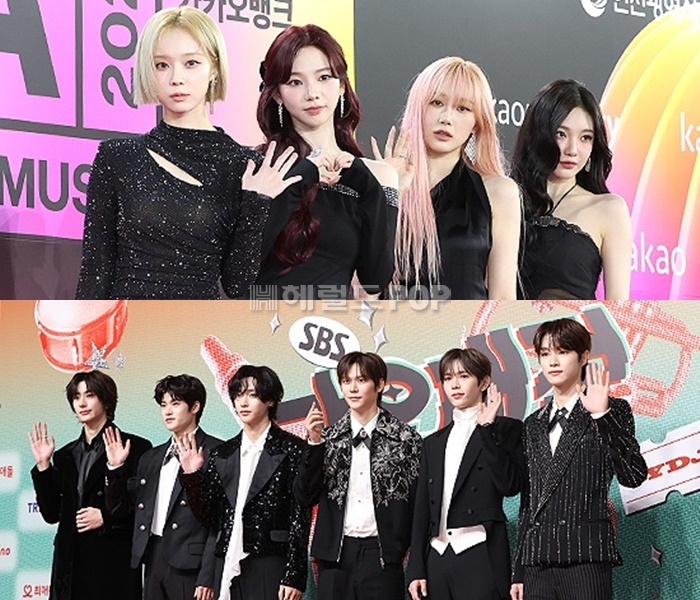 에스파, 라이즈/사진=민선유 기자
