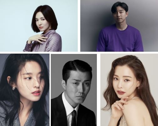 [사진 제공: 송혜교(United Artists Agency), 공유(매니지먼트 숲), 김설현(이음해시태그), 차승원(YG엔터테인먼트), 이하늬(코스모폴리탄)]