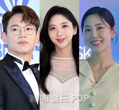 장성규, 故 오요안나, 김가영/사진=헤럴드POP DB, 故 오요안나 SNS, 김가영 SNS