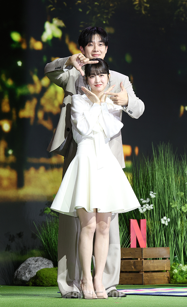 최우식, 박보영/사진=민선유 기자