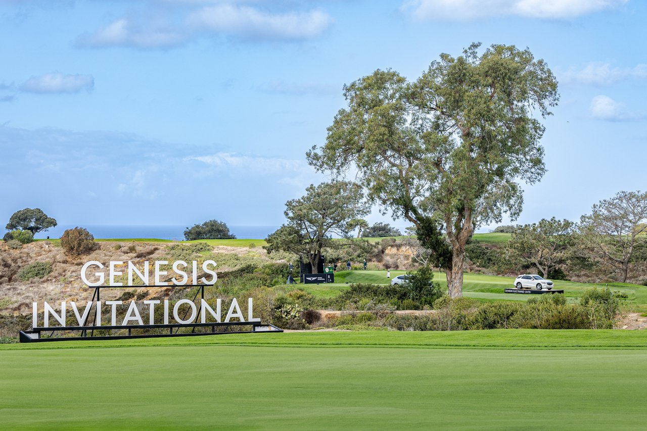 A view of the Torrey Pines Golf Course in San Diego where the 2025 Genesis Invitational will be held from Thursday to Sunday. (Hyundai Motor Group)