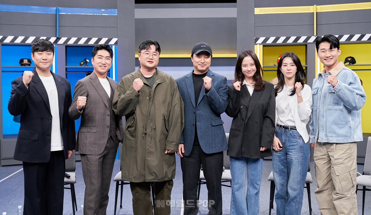 배성재, 장동민, 조치호 PD, 박동일 PD, 송지효, 강재영, 신규진/사진=JTBC