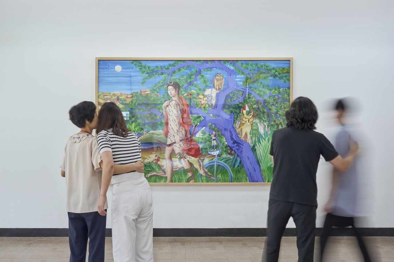Artworks from the National Museum of Modern and Contemporary Art, Korea were rented for free to the Gimpo Community Rehabilitation Center from Sept. 9, 2024, to Sept. 8, 2025.  (MMCA)