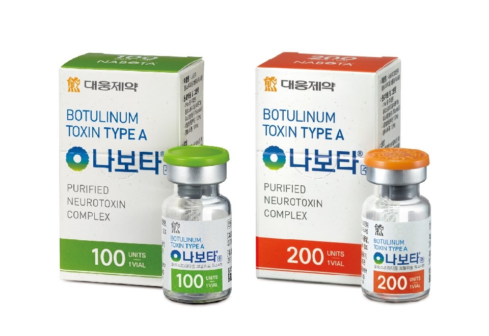 Daewoong Pharmaceutical's  botulinum toxin product Nabota (Daewoong Pharmaceutical)