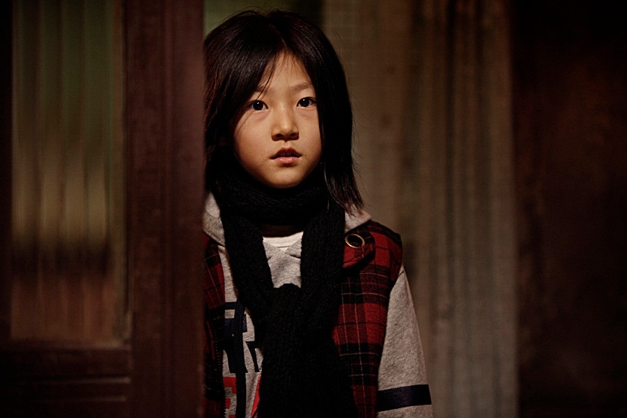 Kim as the young girl So-mi in the 2010 film 