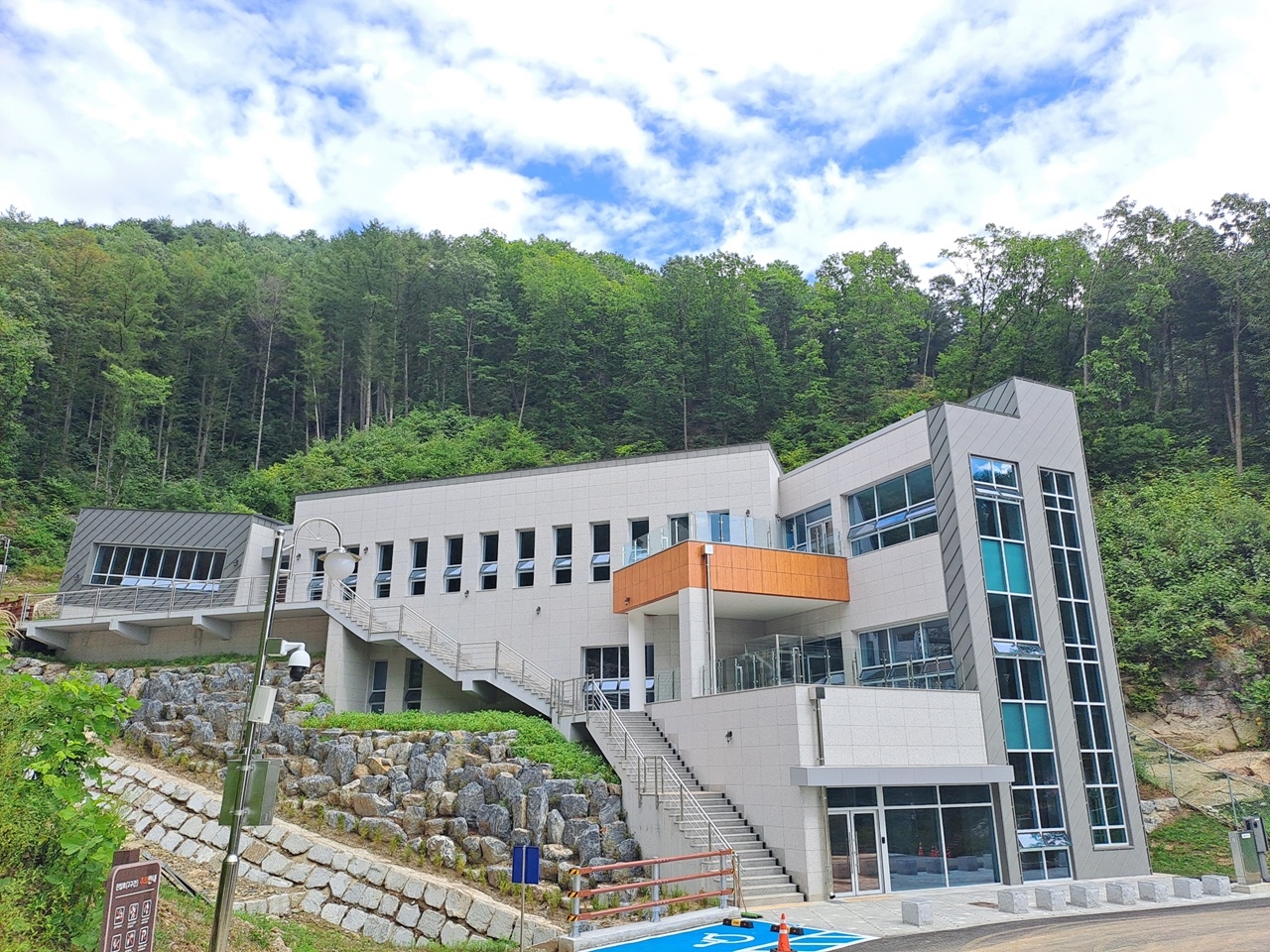 봉화군 문수산 산림복지 단지 전경(봉화군 제공)