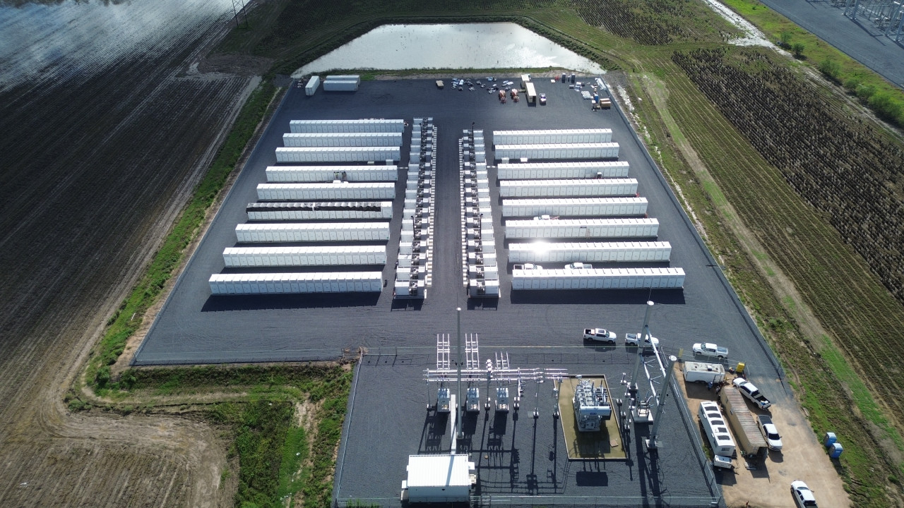 The ESS facility operated by a joint venture of SK Gas, SK Eternix and Apex Clean Energy in Texas (SK Gas)