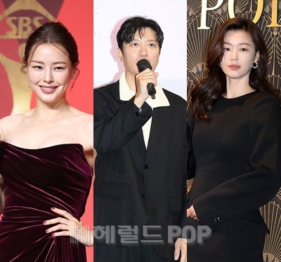 이하늬, 박희순, 전지현/사진=헤럴드POP DB