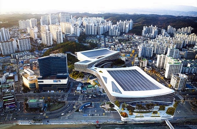 경북 포항시의 ‘글로벌 마이스(MICE) 도시’ 도약을 견인하는 포항국제전시컨벤션센터 조감도(포항시제공)