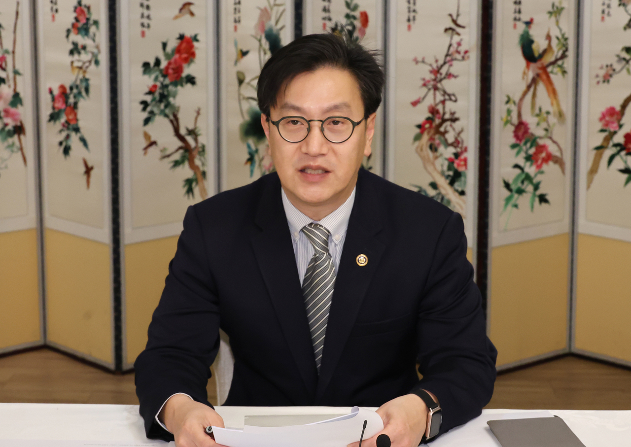 First Vice Finance Minister Kim Beom-suk (Yonhap)