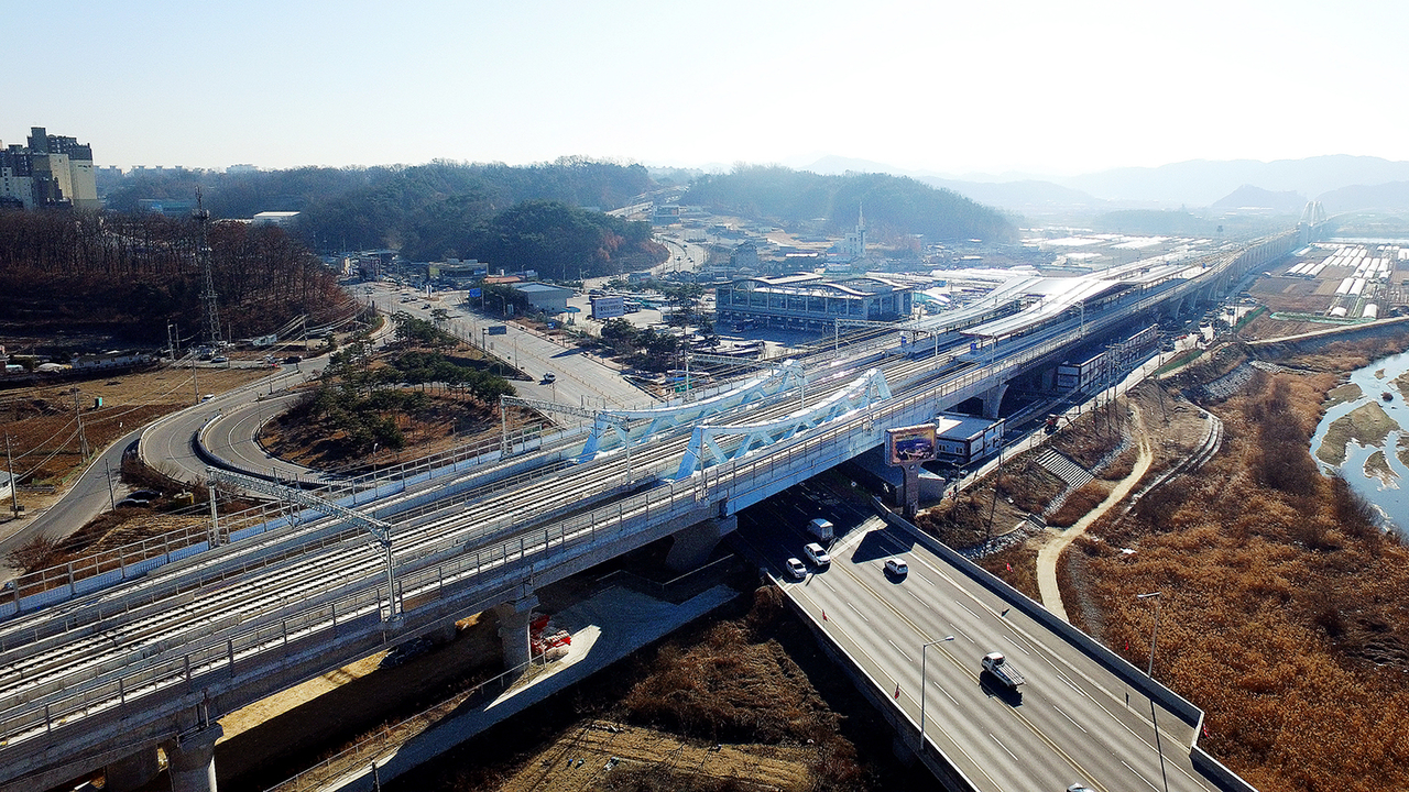 안동역 전경(안동시 제공